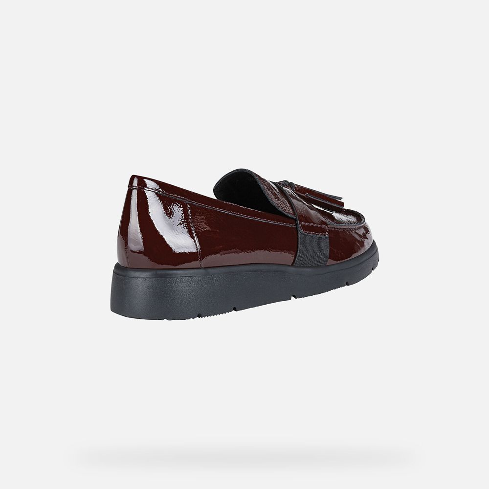 Geox Bayan Loafers Bordo - Arlara - EBN-963274